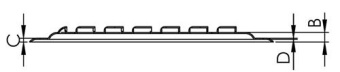 Hollex Ventilation Grill 128mm