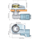 Quick Dylan Low Profile Vertical Windlass 1700 Watt - 12 Volt For Chain 12 mm
