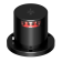 Lopolight 301-141-B-RPM-I - Navigation Light 3NM 135° Red Stop, Black Anodized, Ice-Class