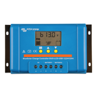 Victron Energy SCC010020060 - BlueSolar PMW DUO LCD&USB 12/24V-20A