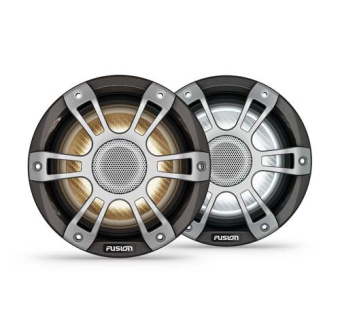 Fusion SG-FL653SPG - 6.5'' Signature Grey Sport Grille CRGBW LED, AMP 6+2P (2 pcs.)