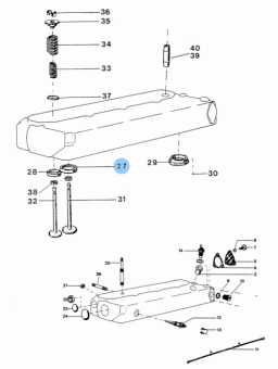 Vetus STM2207 - Valve Seat Inlet for Valves