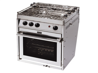Force 10/ENO F63358 - Stainless Steel 3 Burner Oven Euro Compact