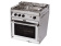 Force 10/ENO F63358 - Stainless Steel 3 Burner Oven Euro Compact