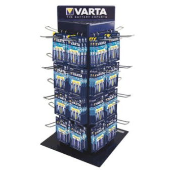 Varta Blister Battery Display - 4-Sided Swivel