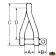 Trem M0910023 - AISI 316 Stainless Steel Twisted Shackle Diameter 10 mm 5 Pieces Trem M0910023 - AISI 316 Stainless Steel Twisted Shackle Diameter 10 mm 5 Pieces