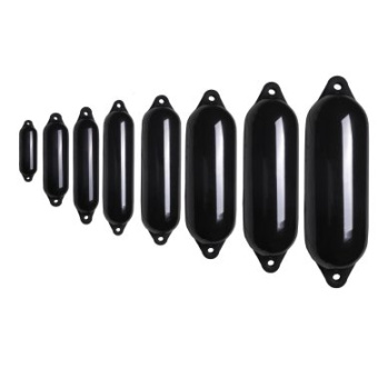 Majoni 596 Eco Fender 7 - 2 Eyes - Ø30x90cm - Black