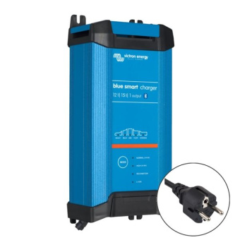 Victron Energy BPC121542002 Blue Smart IP22 Charger 12v/15a (1 output) Euro Plug