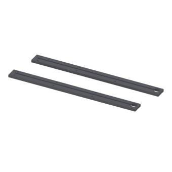 Hurley 36" Plastic Rail/Channel System Black