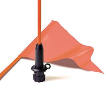 Railblaza Pole Whip + Flag - 1200mm - Black Base