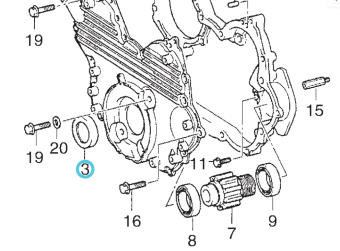 Northern Lights 9001A-31006 - Oil Seal 