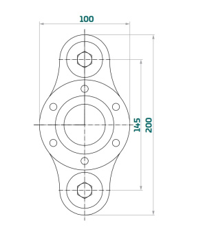 Aquadrive CVB10.10 – Moduline B10 Anti-Vibration CV Shaft System
