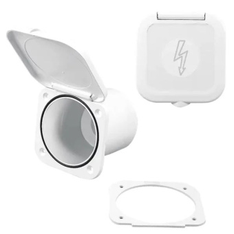 Nuova Rade 196383 - Case For Battery Switch W/Watertight Lid, White