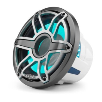 JL Audio 010-03087-00 - M6-10'' Marine Subwoofer Sport Style Grey With LED