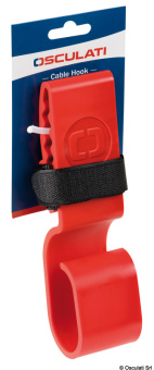Osculati Cable Hook with Safety Strap for Shore Power Cables & Water Hoses