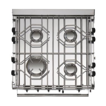 Force 10 F63451 Gas 4 Burner Gimbal Grill - North America Standard