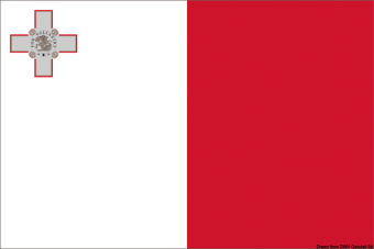 Osculati 35.439.04 - Flag Malta 50 x 75 cm