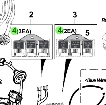 Bukh 00112-5S104 - 30A Relay for R210J and S270J Wiring