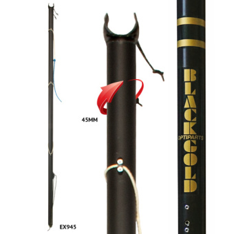 Optiparts EX945 - Optimist Blackgold Medium Mast 45 mm Boom