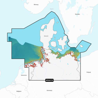 Navionics NPEU077R - MSD/Platinum+ Regular Denmark & Germany, North