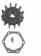 CEF Impeller ø15,93xø57x31,6mm - 12 Blades