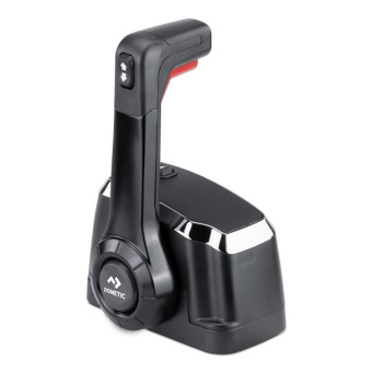 Dometic CHX8652P Xtreme Single Top Mount with Neutral Interlock, Trim, and Tilt Black