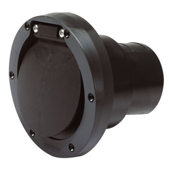 Vetus TRC50PV - Plastic Transom Exhaust Connection with Check Valve, 50mm
