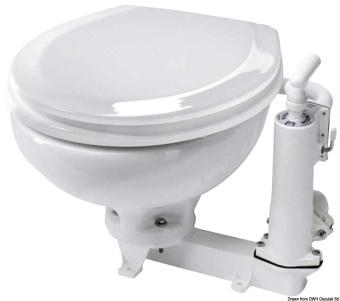 Osculati 50.207.48 - RM69 Ultra-Lightweight Manual Toilet