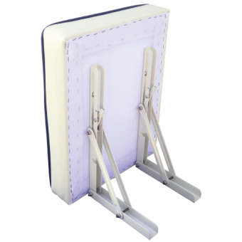 Allpa Folding Wall Seat 'Kos' , Including Supports, White