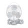 Caframo Maestro Fan With Light And Night Lighting Red White 12V