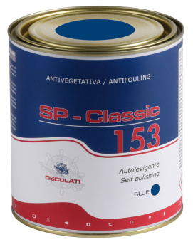 Osculati 65.601.12 - SP Classic 153 Self-Polishing Antifouling Blue 0.75 l (6 pcs)