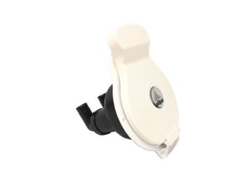 Allpa Compact Manual Bilge Pump, Built-In For Mounting, 45l/Min, Ø25 Or 38mm
