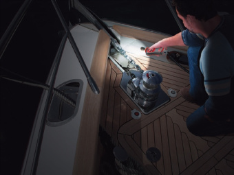 QUICK Anchor Control Panel with Anchor Chain Counter and LED Backlight