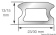 Osculati 68.743.02 - Drilled Track 2 3026 mm