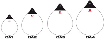 Osculati 33.300.50 - Heavy Duty OA3 Fender And Buoy (10 pcs)