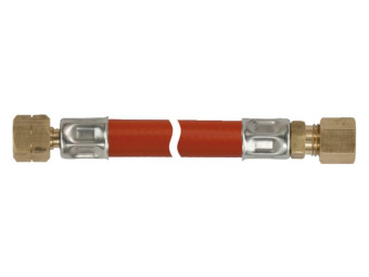 Talamex Gas Hose ¼" Left-Handed Thread x 8mm Compression 600mm