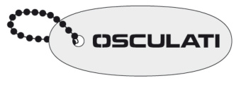Osculati 35.825.98 - Customized Key Ring 1-Colour Print (300 pcs)