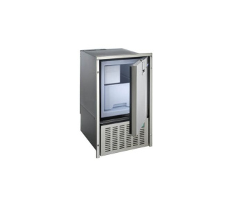Isotherm 5W05A37CMRE00 - Indel Webasto Icemaker Inox Clean Touch 24V DC 5kg/Day 230V 50Hz AC Integrated Water Tank