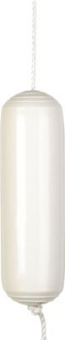 Dan-Fender 622 Center Hole Fender Ø150 x 500 mm White