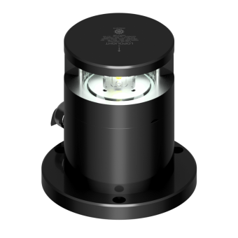Lopolight 300-036-PRO-I - Navigation Light 5NM 225° White, Masthead, Ice-Class, Black Anodized