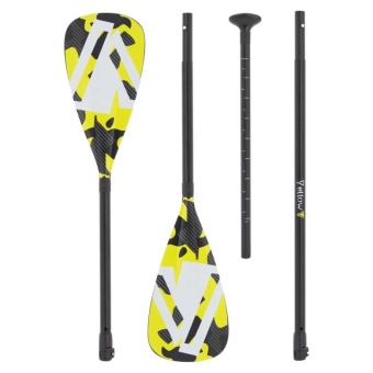 Vetus YVPAD02 - Yellow V 3 Part Paddle, Aluminium V2.0 For Stand Up Paddling And Or Kayaking