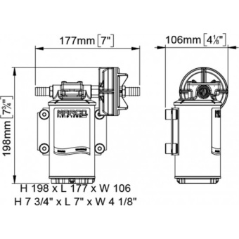 Marco UP9-XC 12 V Pump