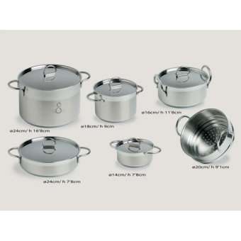 Marine Business Stackable Kitchen Battery Set 11 Pieces