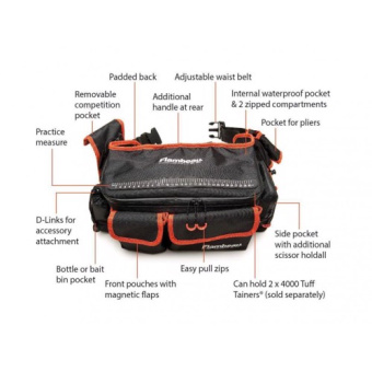 Flambeau 854744 - Streetfisher Waist Bag – 41x17x21cm
