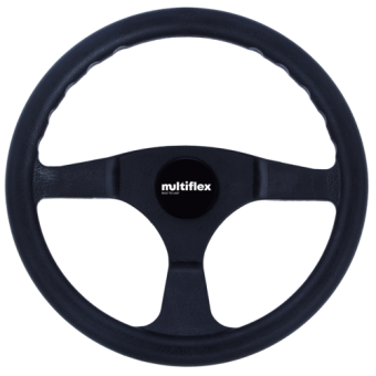 Multiflex W1B - Standard Steering Wheel – Alpha, Black, 350mm