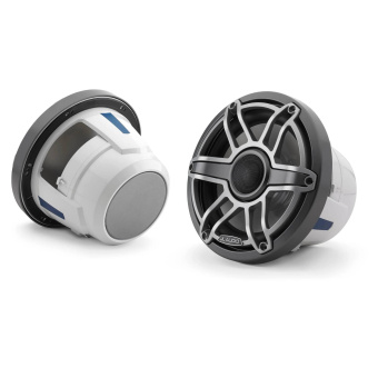 JL Audio 010-03079-00 - Marine M6-880 Gray Sport-Style Speakers