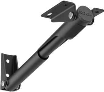 Roca 382125 - Rakego Folding Support Black Anodized - 179 mm