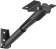 Roca 382125 - Rakego Folding Support Black Anodized - 179 mm