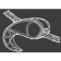 Euromarine Sandostop Wedge Hook for Ø8 mm Bungee Cord, 4 pcs Euromarine Sandostop Wedge Hook for Ø8 mm Bungee Cord, 4 pcs