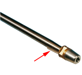 Allpa Propeller Shaft Stainless Steel AISI 329, Ø20x1000mm With Cap Nut / Zinc Anode / Key, Taper 1:10